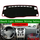 Двухслойные автомобильные наклейки для SUZUKI liana 2005 2006 2007 2008-2013, крышка приборной панели, автомобильные аксессуары, интерьерные анти-УФ автомобильные наклейки