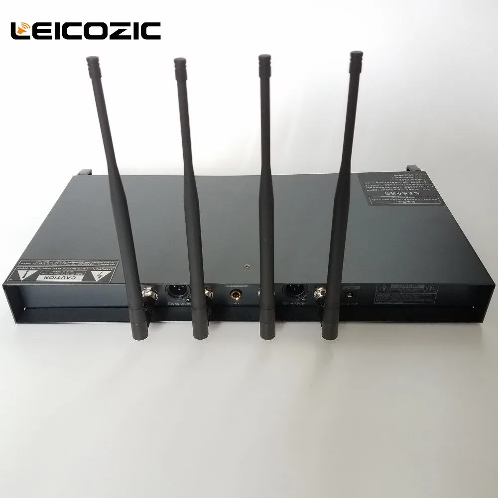 Leicozic истинное разнообразие сценический беспроводной microfono uhf микрофон mikrofon беспроводной uhf микрофон ручной микрофон 615-655/780-820 МГц
