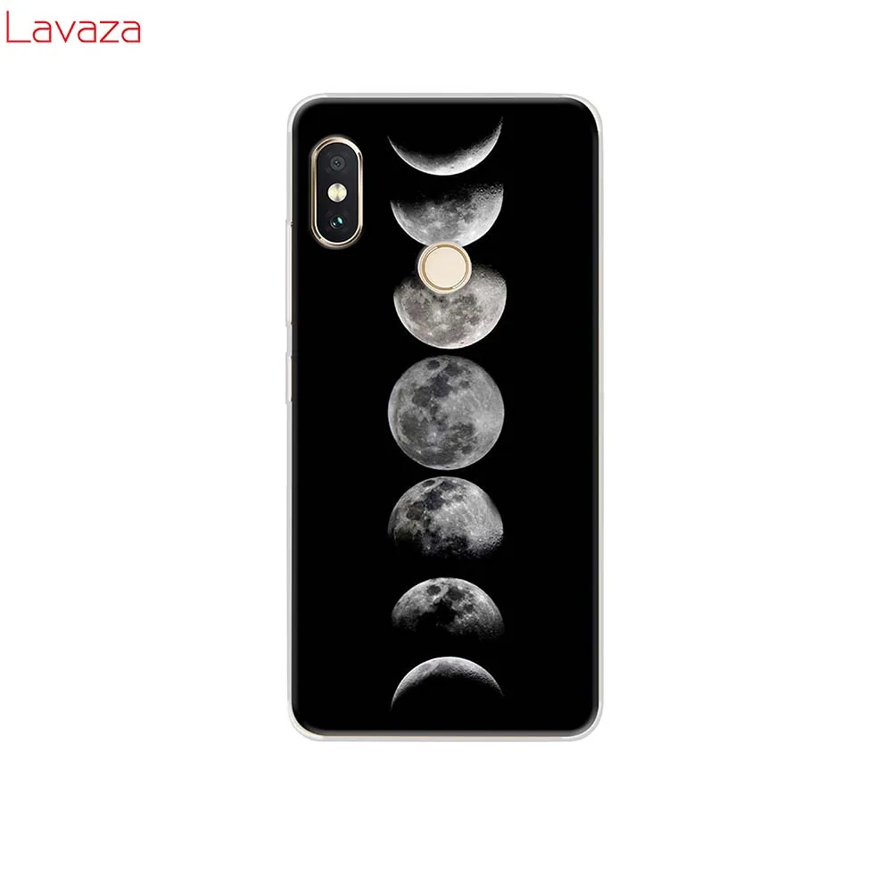 2 Черный Жесткий Чехол Lavaza с белой Луной и звездами для huawei mate 10 20 P9 P10 P20 Lite Pro P smart для Honor 8X 8C - Цвет: 2