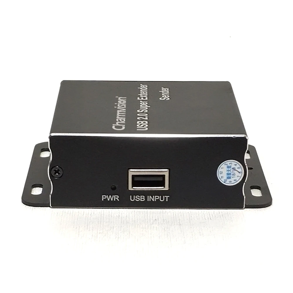 Charmvision EU204P 100 метров USB удлинитель Поддержка USB2.0 протокол с 4 USB2.0 480 Мбит/с выходной порт через RJ45 UTP CAT6 кабель - Цвет: Only Sender Hosts