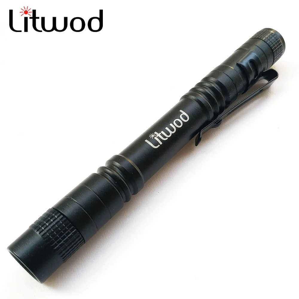 Портативный светодиодный мини фонарик Litwod Z10316 яркий CREE Q5 лампа с подсветкой