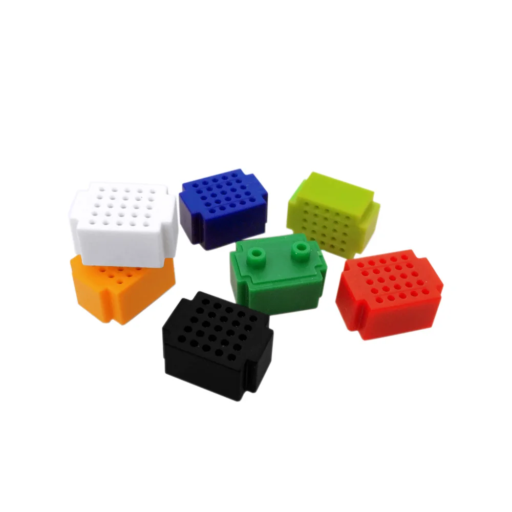 Бесплатная доставка! 7 шт. Мини 25 точечная макетная плата без пайки прототип