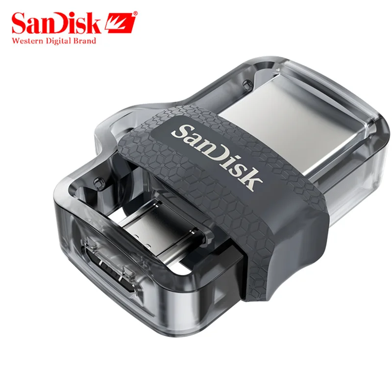 SanDisk SDDD3 OTG USB флеш-накопитель 32 Гб 64 16 128 двойной Флешка ГБ Usb 3 0 150 МБ/с./с флеш-диск