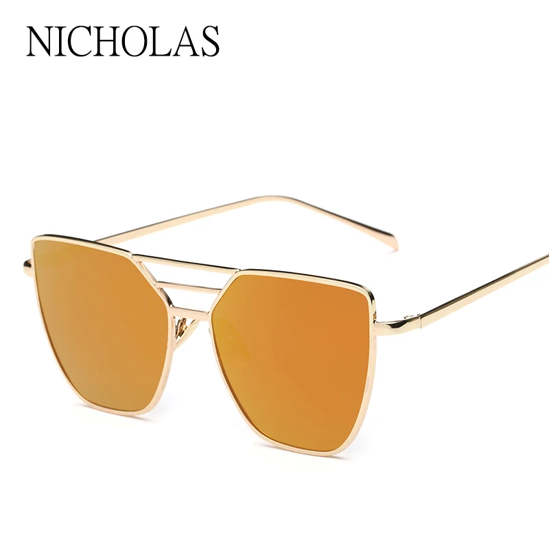 Роскошные солнцезащитные очки женские брендовые дизайнерские металлические