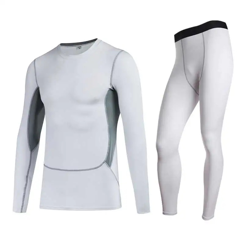 Комплект мужского термобелья Pro Conpress для фитнеса быстросохнущее Спортивное