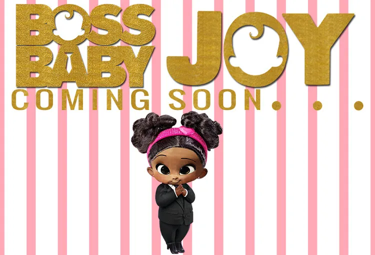 

boss baby coming soon happy birthday cartoon photo background photography backdrops quality vinyl