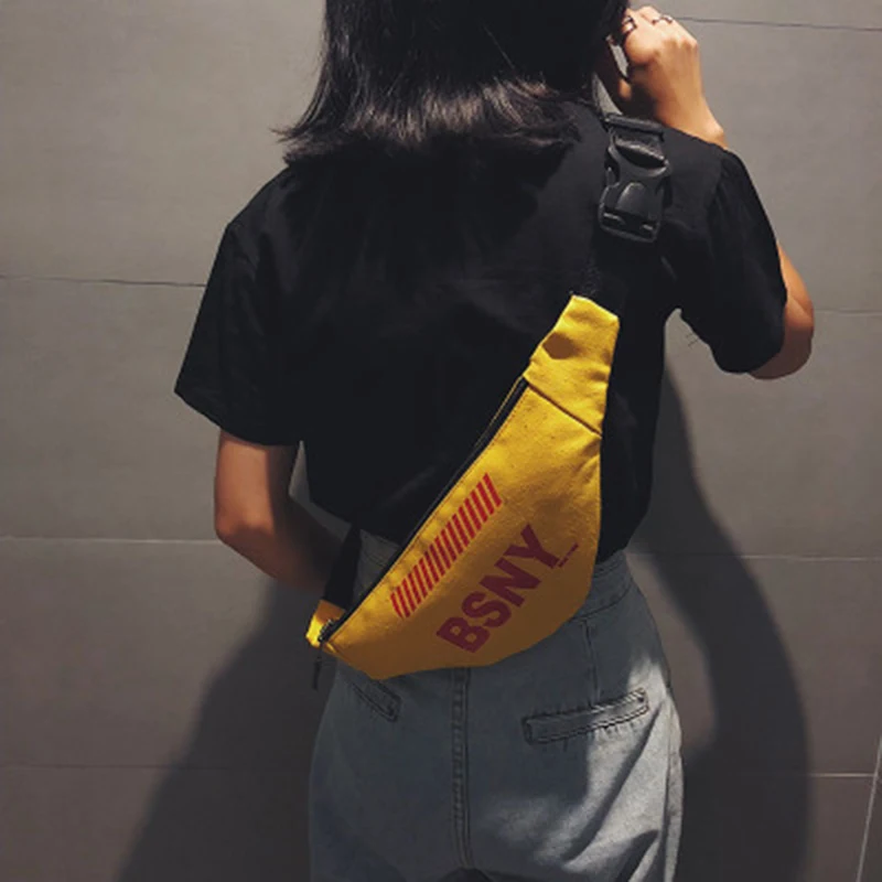 RURU monkey 2019 New Women Bag For Outdoors Disco Dancing Fashion Zipper Large Capacity Chest Bags Letter Oxford | Багаж и сумки