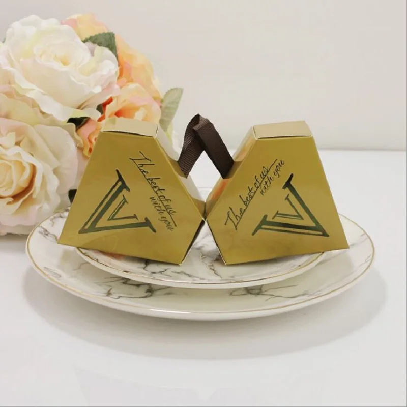 Wedding Decoration Favors Paper Gift Box Party Supplies With Ribbon