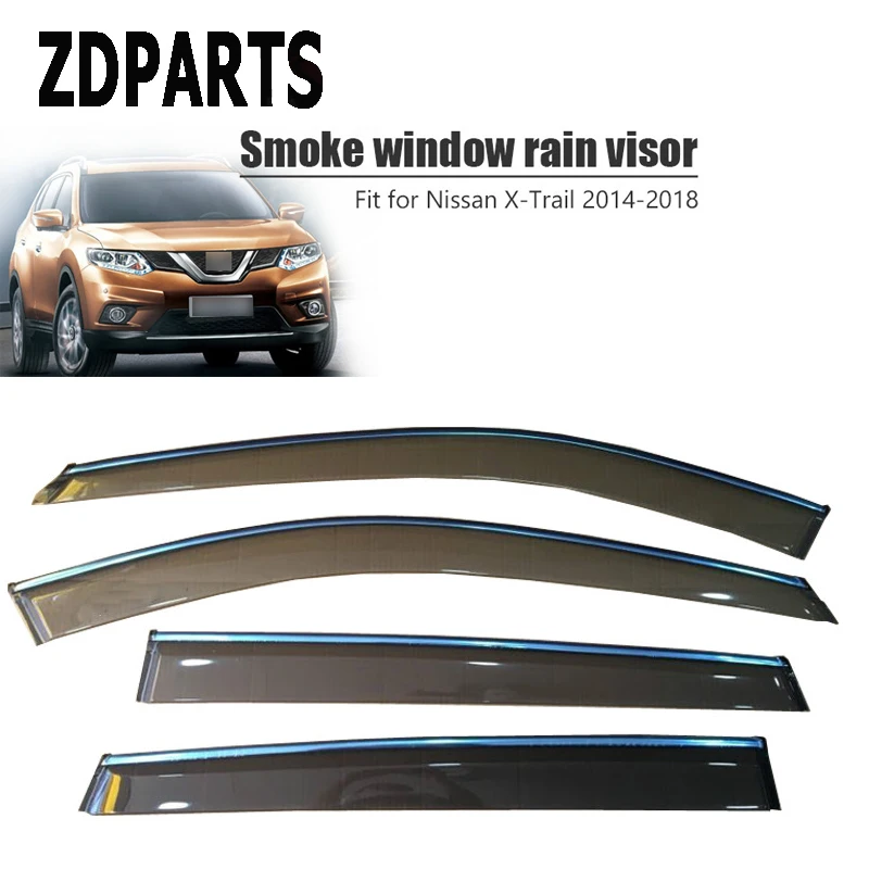 ZDPARTS 4 шт./компл. автомобильный дефлектор для защиты от ветра защита солнца дождя