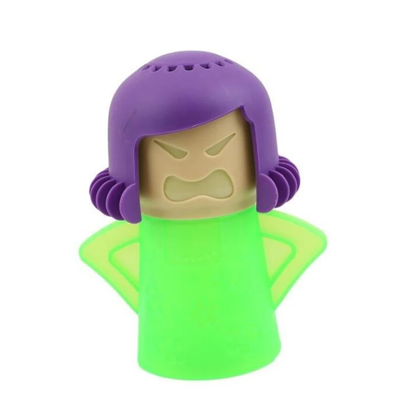 Green Angry Mama микроволновый Очиститель Легко очищает микроволновую печь пароочиститель приборы для кухни - Цвет: Green