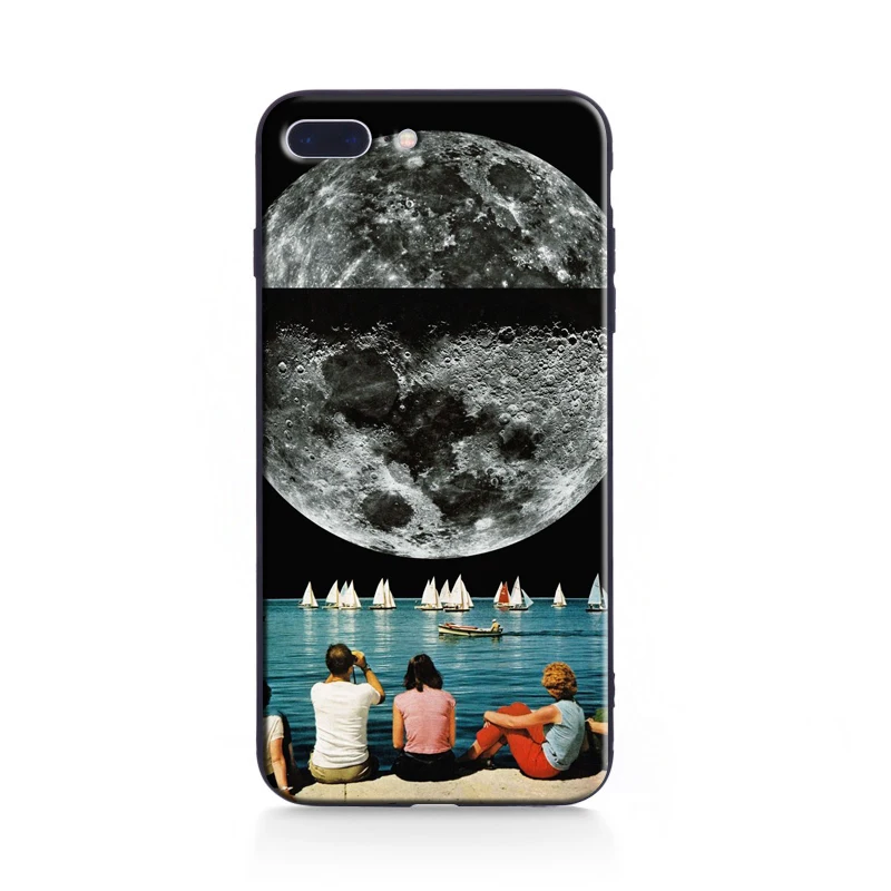Для iphone 7 Чехол Trippy Art эстетический Coque Мягкий силиконовый чехол для телефона для Apple iphone 5 5S SE 6 6S Plus 7 8Plus X Чехол - Цвет: 7 soft case