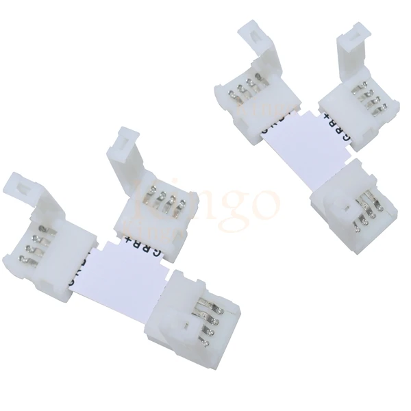 10 шт. T Форма мм 4PIN Быстрый Splitter Угловой Соединитель 3 проводника для 5050 RGB Цвет