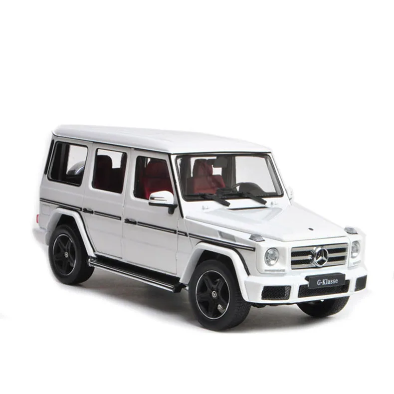 1/32 Benz G350d Игрушечная модель автомобиля из сплава, детские игрушки, настоящая Лицензионная коллекция, военный внедорожник