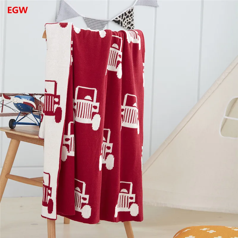 Домашний текстиль вязаное одеяло в стиле ретро с машинкой хлопковая накидка на