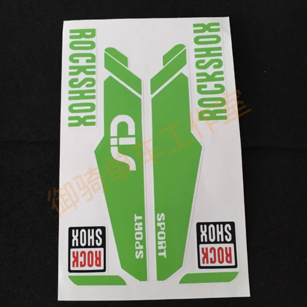 Велосипедная фоторамка для rockshox/rock|bike fork sticker|rock shox stickersshox stickers |