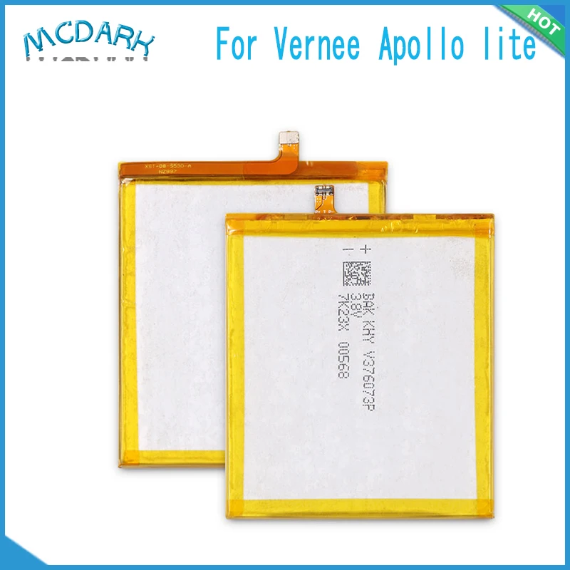 Mcdark 3100 мАч аккумуляторы высокой производительности для аккумулятор Vernee Apollo lite