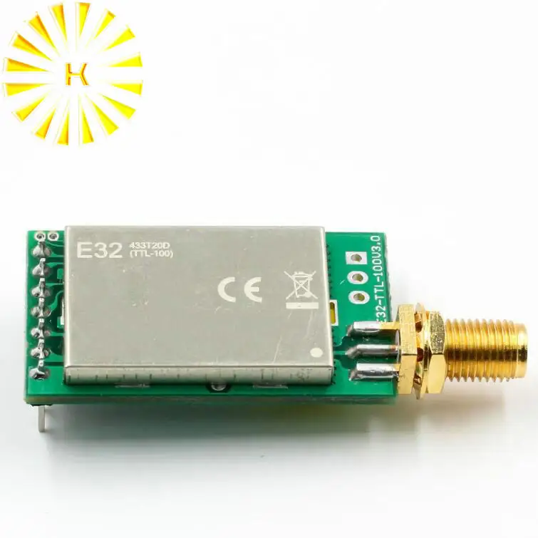 LoRa SX1278 433 МГц беспроводной радиочастотный модуль iot трансивер CDSENET E32 433T20DT UART