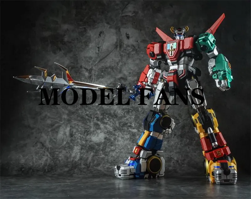 Модели фанатов Titan модель TP01 Beast King GoLion VOLTRON содержит светодиодный сплав фигурка робота