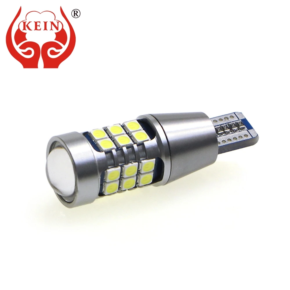 KEIN 2 шт. W16W светодиодный ные лампы T15 супер яркие 27SMD 3030 921 автомобильные огни