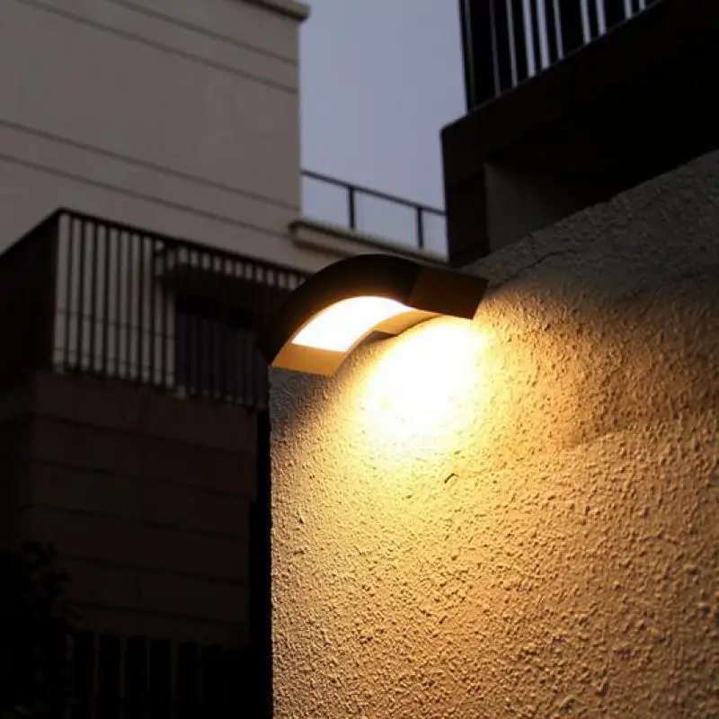 Миланский светодиодный светильник для крыльца 1 шт. настенный помещения и улицы