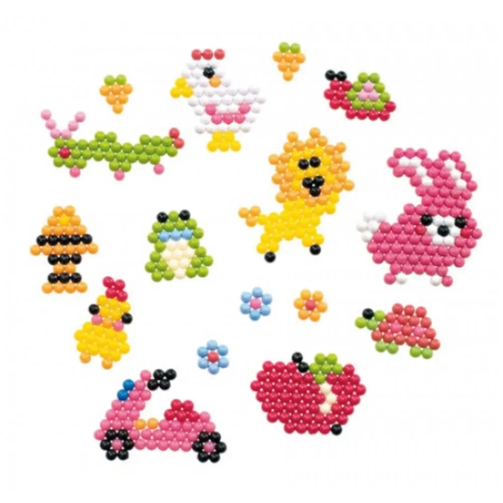Перлен бусина заправка пакеты Хама бусины игрушки липкие Perler бусины Pegboard головоломки воды Beadbond 24 цвета beados