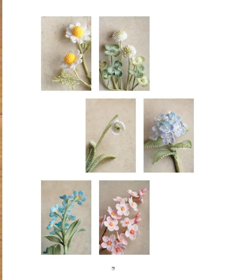 New Arrival 2018 Hot Knitting Pattern Book Crochet Lunarheavenly's Pretty Flower Accessory Craft for adult gift |