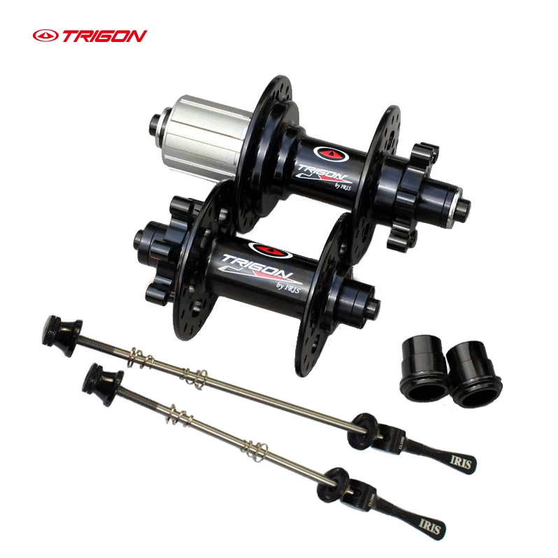 

TRIGON ultra light MTB mountain bike bicycle bearings hubs bike parts 24 holes with titanium quick release axle