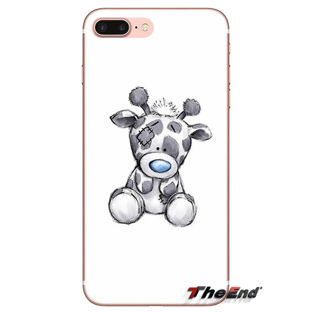 Transparent Soft Shell Covers For LG G3 G4 Mini G5 G6 G7 Q6 Q7 Q8 Q9 V10 V20 V30 X Power 2 3 K10 K4 K8 2017 Big head giraffe Art |