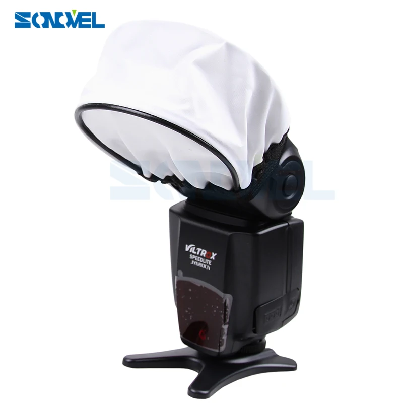 Универсальный Портативный Soft Flash Отказов Диффузор для Canon 580EX 430EX II 550EX 540ez YN-568EX YN-560 III Камера Рассеиватели для вспышки