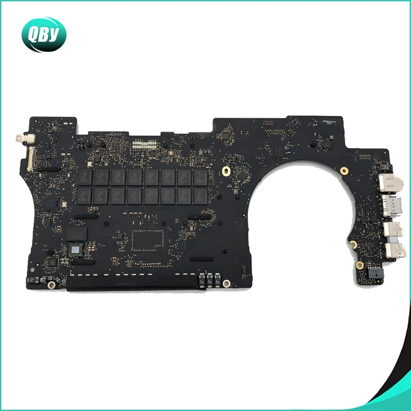 Подлинная материнская плата для A1398 MacBook Pro retina 15 ''материнская плата 2012 2013 год i7 8 г 16 г