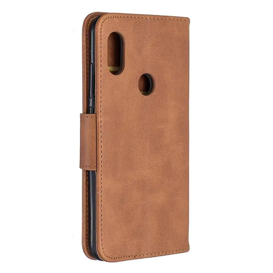 Чехол Кошелек из искусственной кожи с откидной крышкой для Xiaomi Redmi 7 5 Plus 6 Pro Note 4 4X