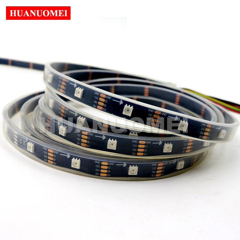 Светодиодная лента APA102 30LED s SMD 5050 RGB светильник для подсветки телевизора