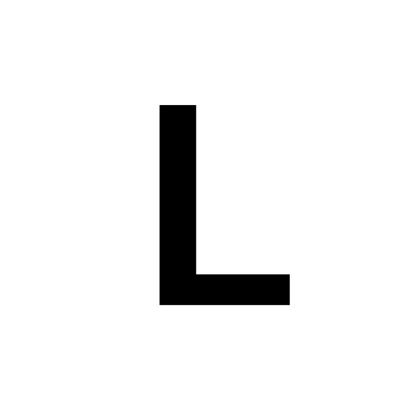 Унисекс, золото, серебро, цвет, A-Z, 26 букв, первоначальное имя, кольца для мужчин и женщин, геометрический сплав, креативные кольца на палец, ювелирные изделия - Цвет основного камня: L