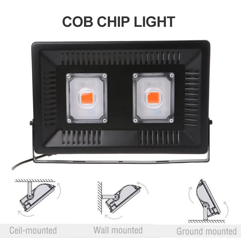 Фитолампа светодиодная полного спектра для растений