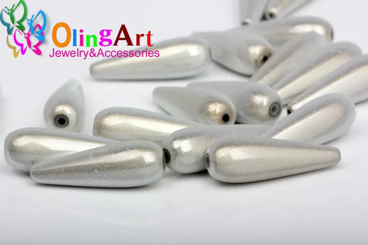 OlingArt, 30 мм, 12 шт./лот, золото, серебро, 3D, иллюзия, чудо, акриловая бусина, жевательная резинка, фантазия, сделай сам, браслет, колье, изготовление ювелирных изделий