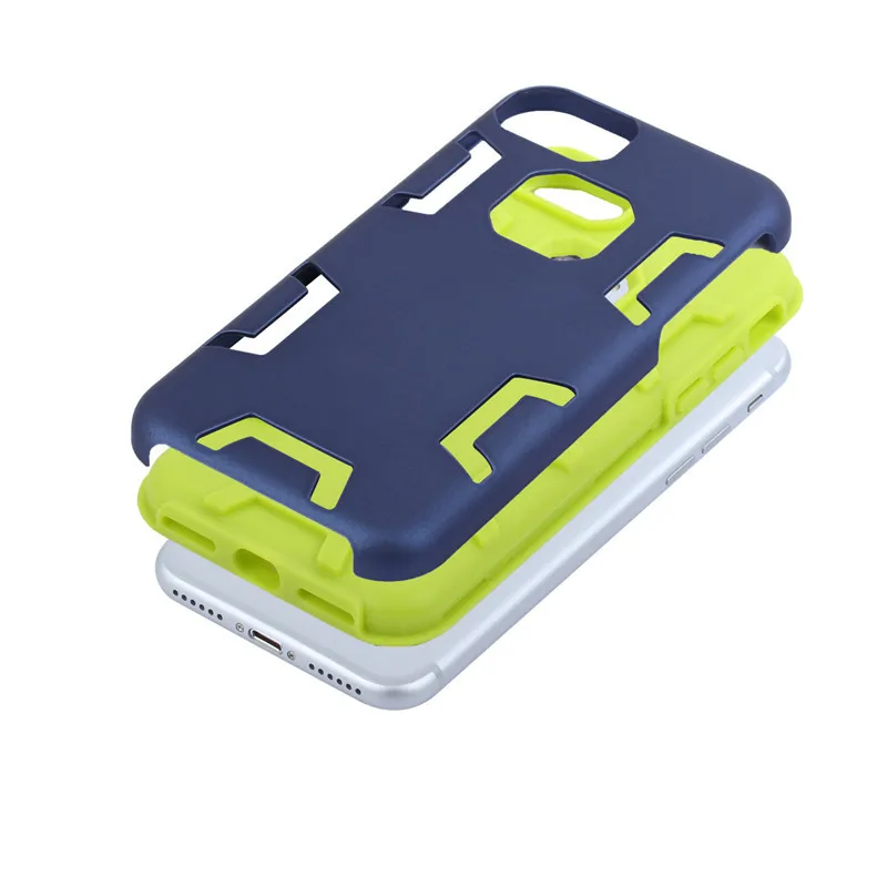 Новый гибридный чехол телефона для iPhone 7 Чехол Панцири двойной Слои Защитник