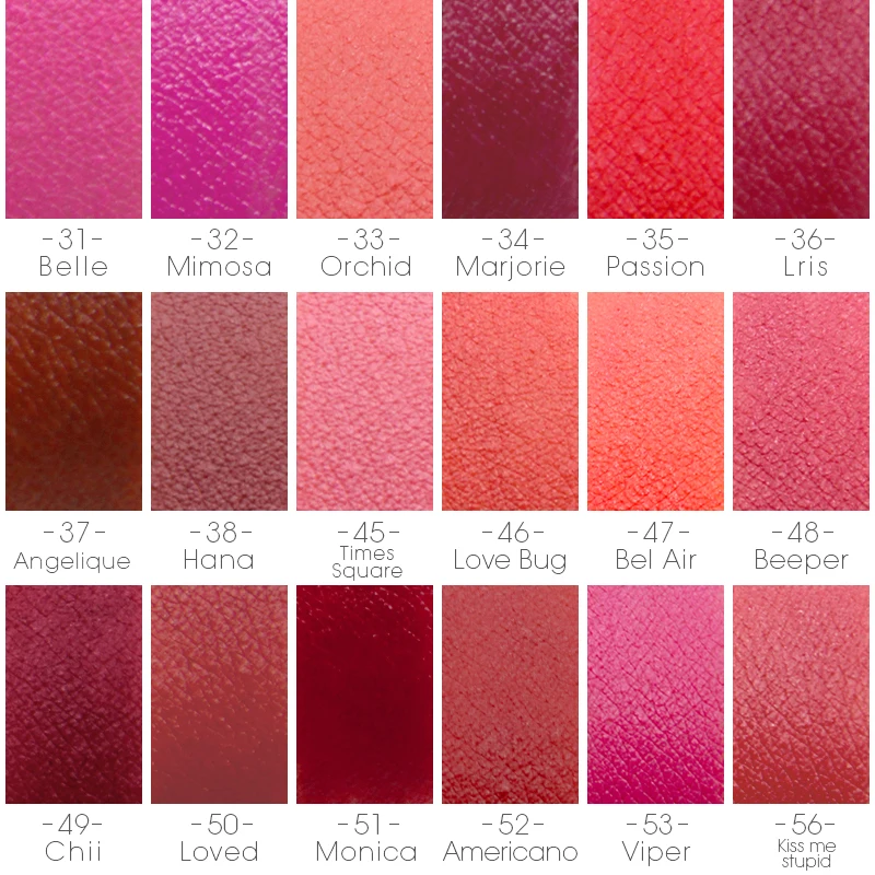 Мисс Роуз бренд Водонепроницаемый матовая помада макияж легко носить красивые