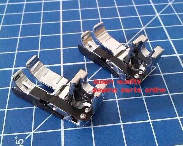 

SINGER LOW SHANK 1/4" QUILTING FOOT WITH SPRING LOADED EDGE GUIDE #7321L