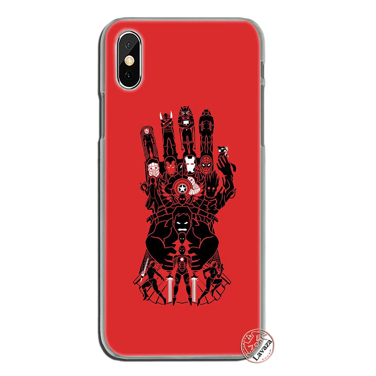 4 Жесткий чехол для телефона Lavaza Marvel, Мстители, Капитан Америка, для iPhone XR XS X 11 Pro Max 10 7 8 6 6S 5 5S SE 4S 4 - Цвет: 4