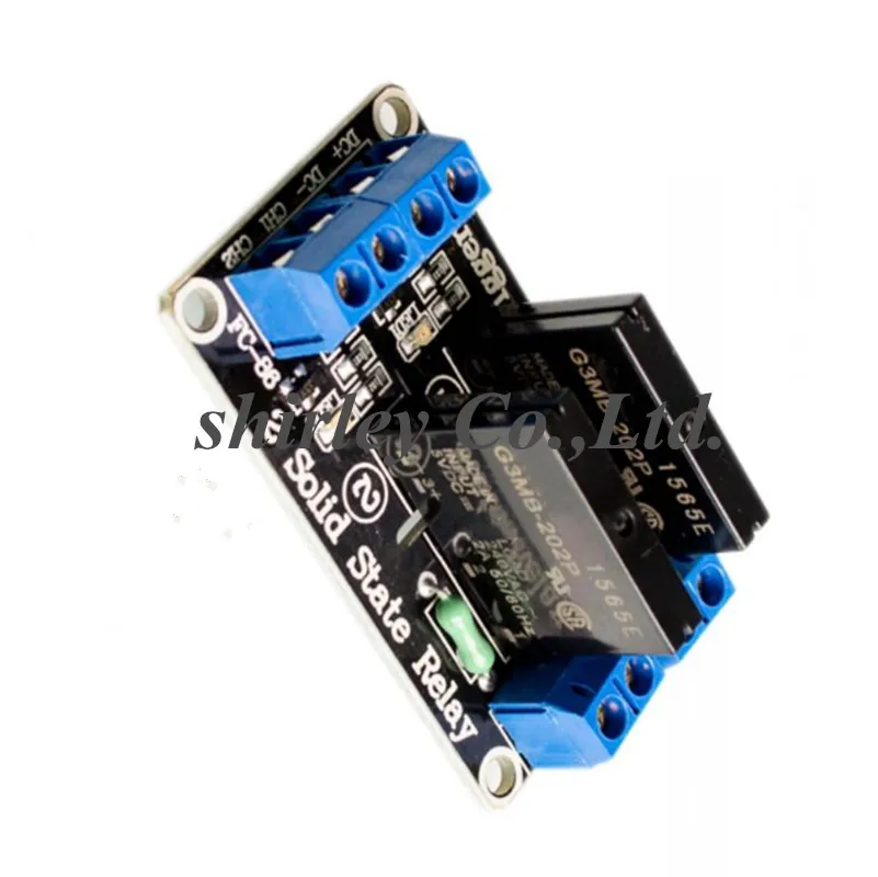 2 канальный твердотельный релейный модуль канального типа OMRON SSR G3MB 202P 5V DC