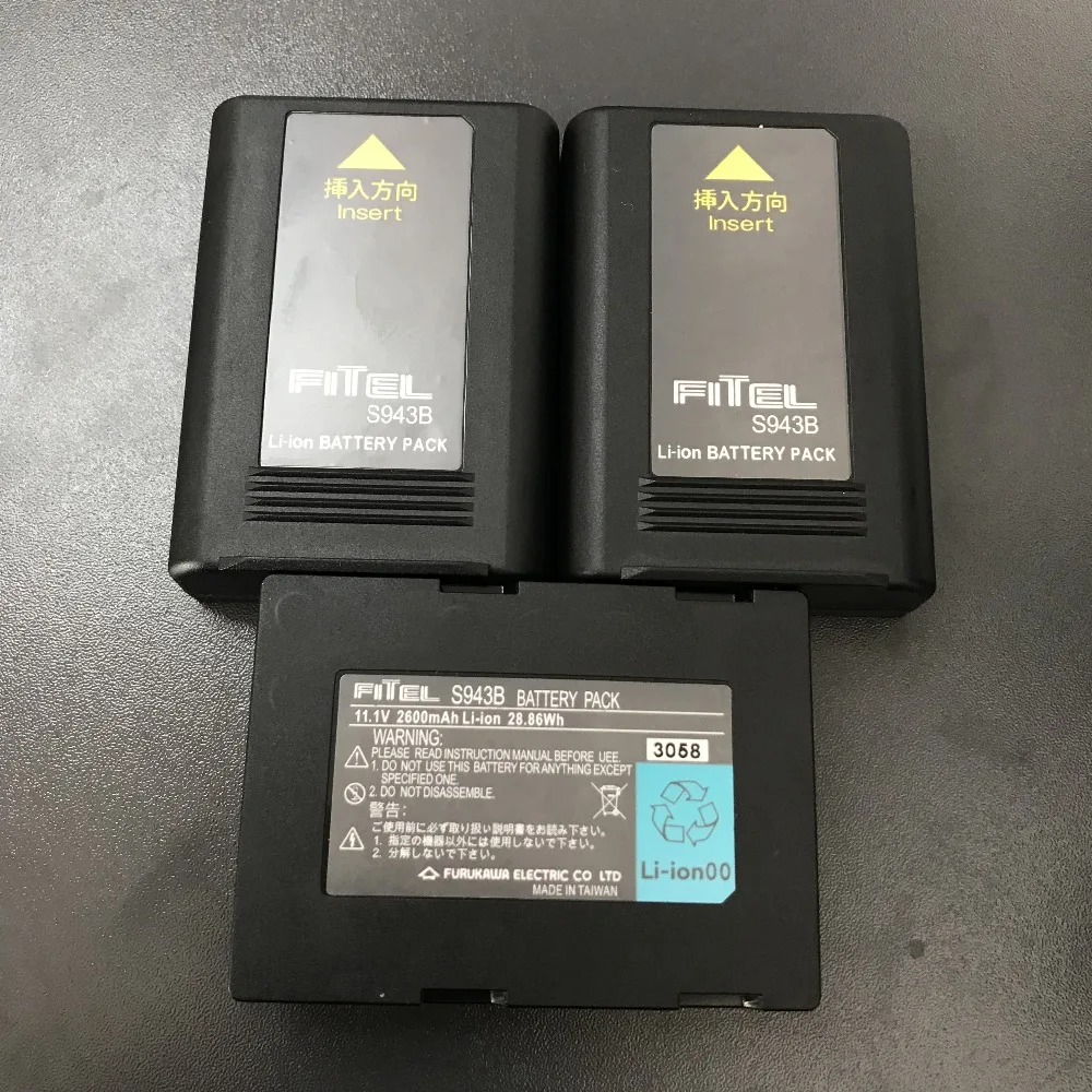 Оригинальный аккумулятор Furukawa Fitel S943B для сварочного аппарата S177 S178 S178A S121/ S122 |