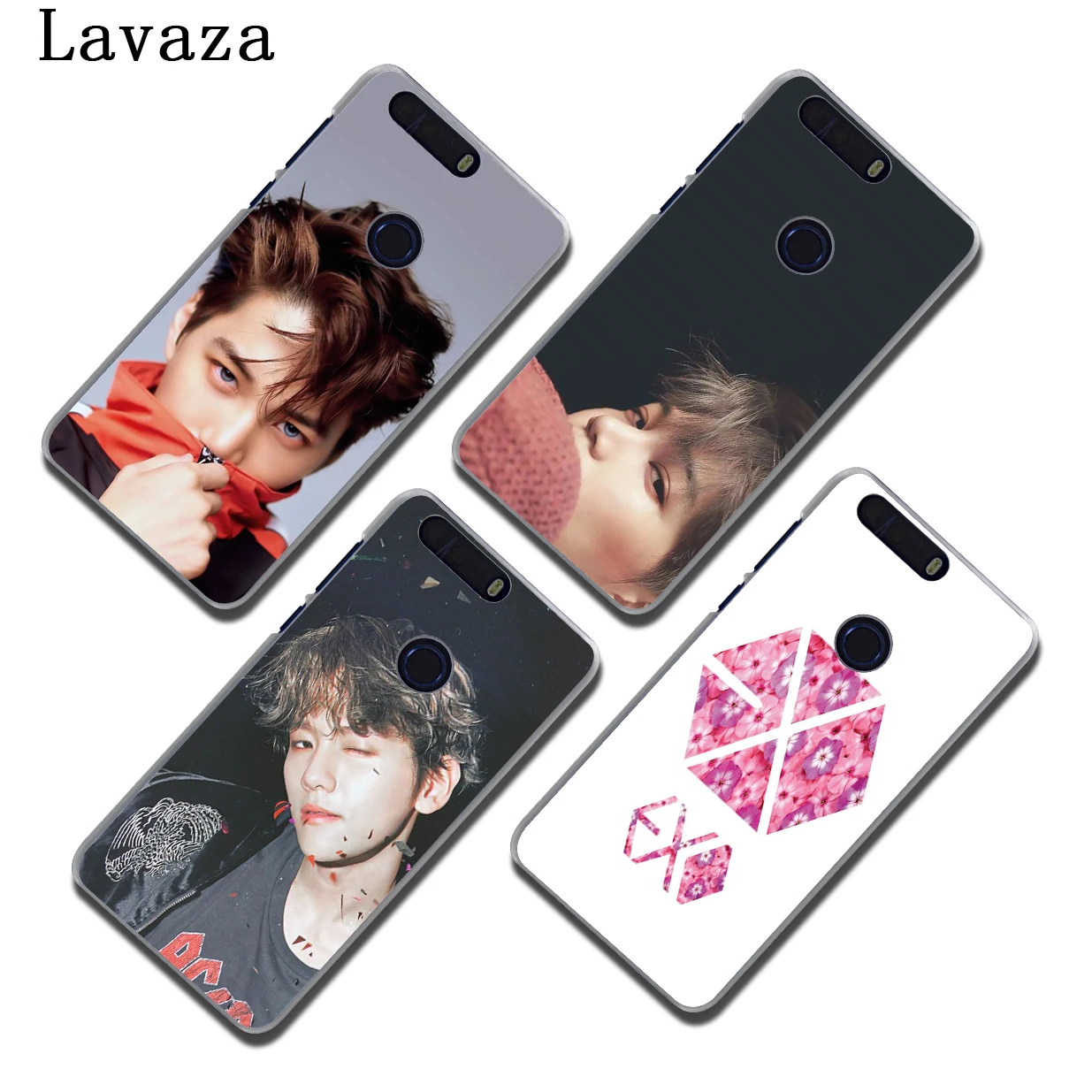 Чехол EXO BaekHyun XIUMIN LAY для Huawei Y9 Y7 Y6 Prime 2019 2018 Nova 5I 4 3i 3 2i Honor 20 10 8X 8C 8 9X 9 Lite 6C 7C 7X 7A