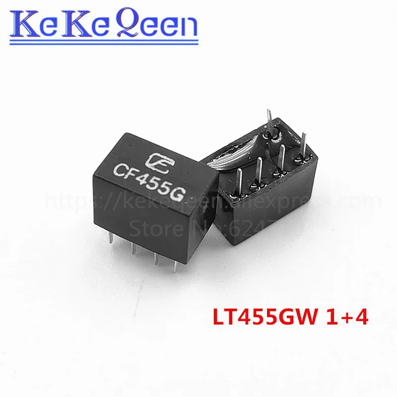 Керамический фильтр для реле сигнала связи LT455GW LT455G CF455G 455G LT455 CF455 1 + 4 5Pin DIP 5 455 кГц 20