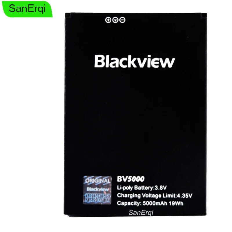 

Аккумулятор для Blackview BV5000 с полной емкостью 5000 мАч, новый аккумулятор