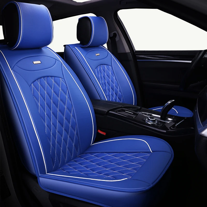 Передний+ задний) Универсальный кожаный чехол автокресла для chevrolet aveo t250 t300 Cruze Captiva защитный чехол для сиденья машины Чехлы для укладки волос
