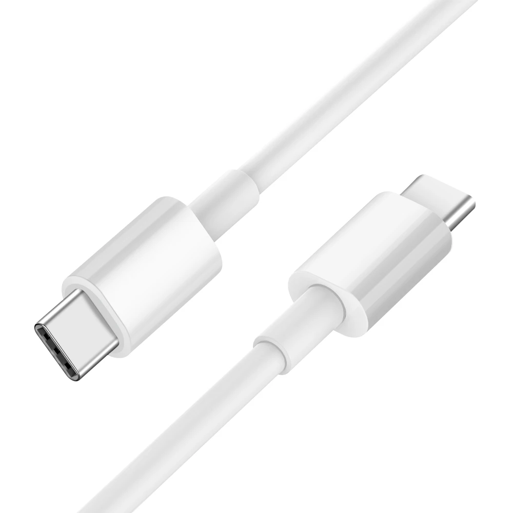 White Кабель 3а с разъемом «Папа-папа» USB C-USB-C PD для быстрой зарядки samsung S9 huawei Xiaomi Macbook USB 3,1 кабель для синхронизации данных и зарядки - Цвет: White