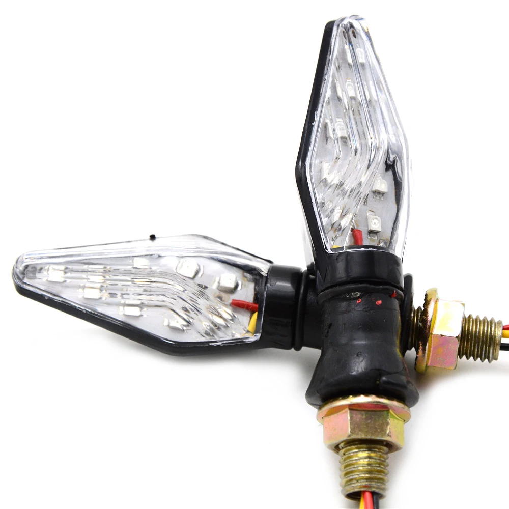 Мотоциклетные покрытые АБС пластик супер яркие 19v СВЕТОДИОДНЫЕ указатели