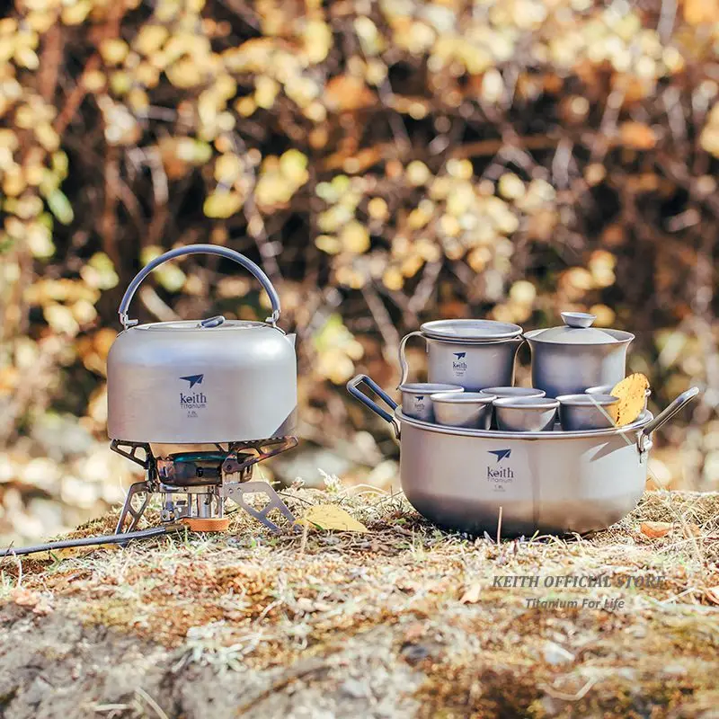 Роскошный портативный штатив для кемпинга Keith Titanium ультралегкий Штатив всего 570 г