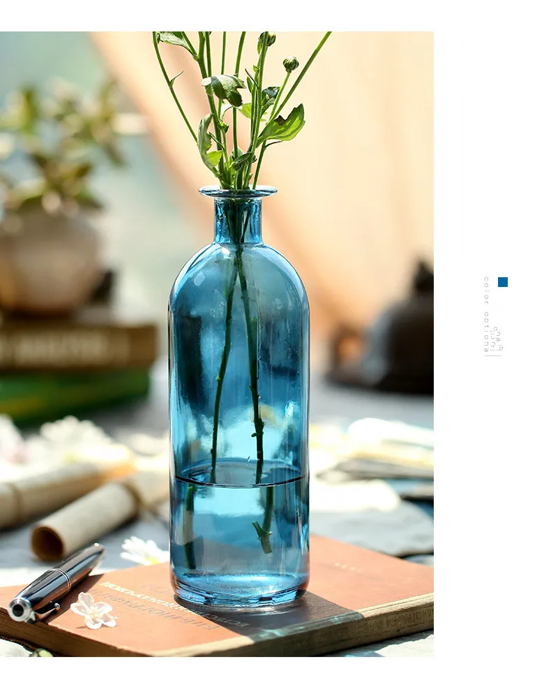 Гидропонная Настольная Ваза для украшения цветов европейская винтажная