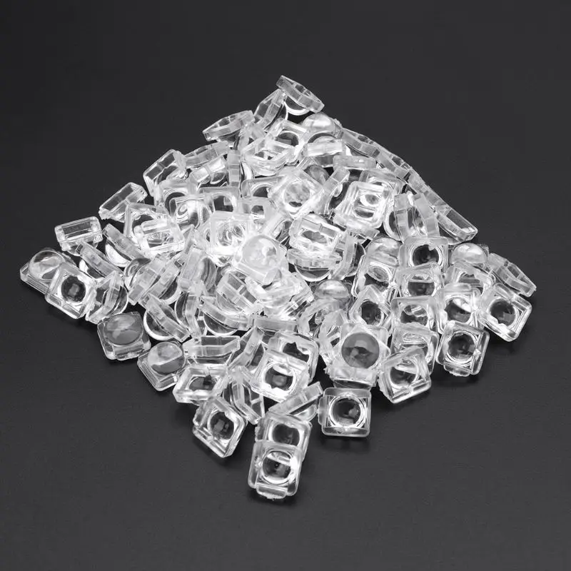 100PCS Lens for 5050 LED WS2812 APA102 WS2811 SK6812 30 60 140 Degree Angle | Инструменты